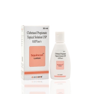 SQUINCORT LOTION