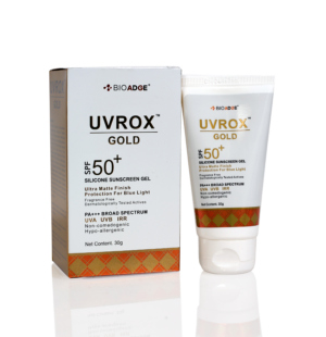 UVROX GOLD SILICONE SUNSCREEN