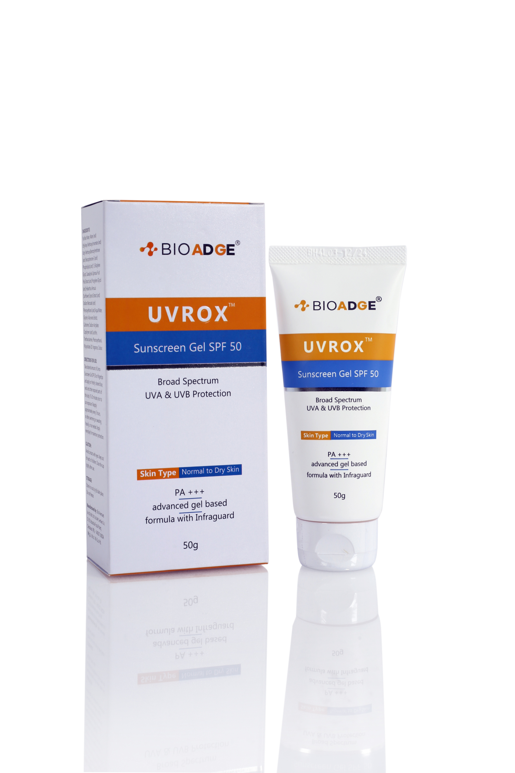 UVROX SPF-50 SUNSCREEN GEL