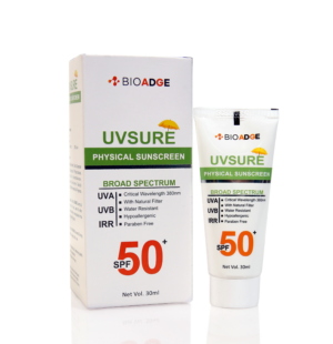 UVSURE SPF-50 PHYSICAL SUNSCREEN GEL